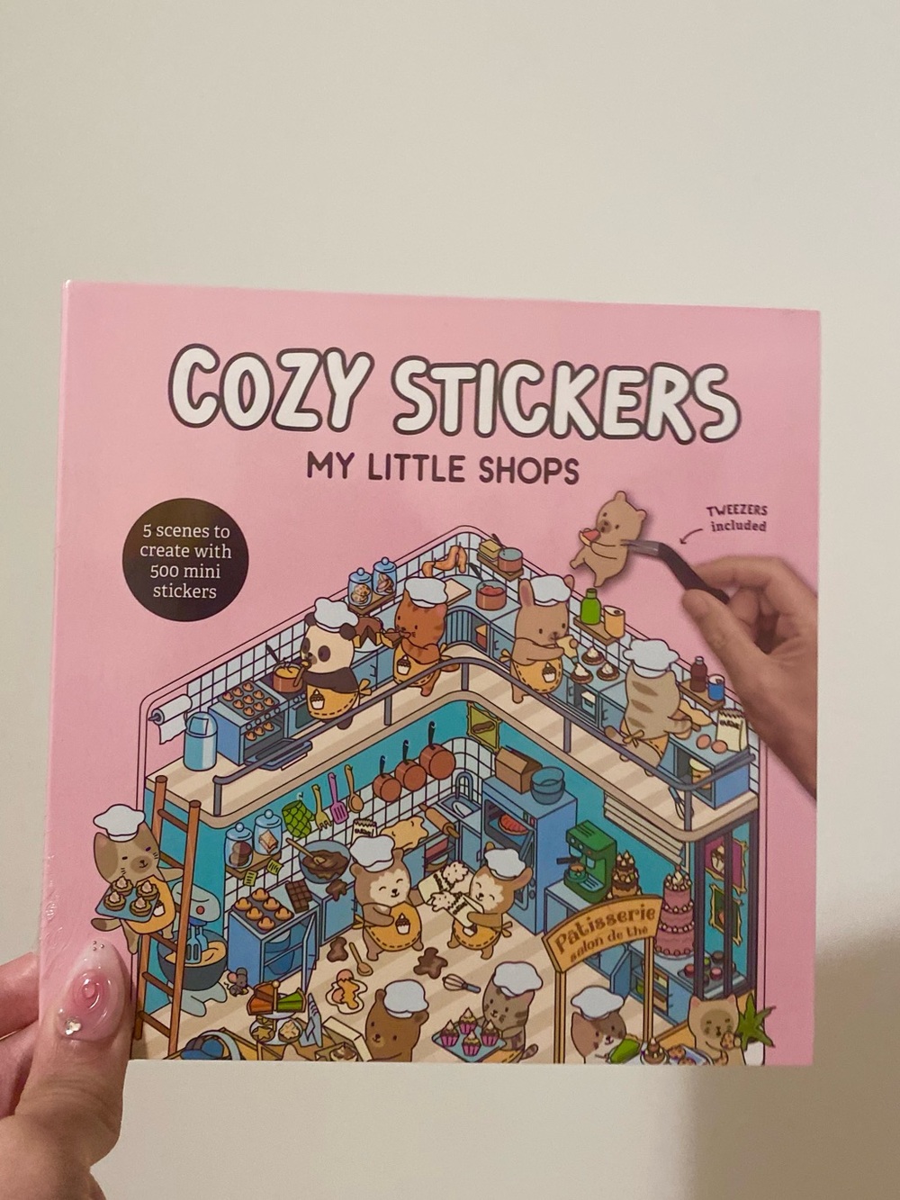 🛍️3/$10🛍️ Cozy Stickers My Little Shops - Pink Sticker Activity Book